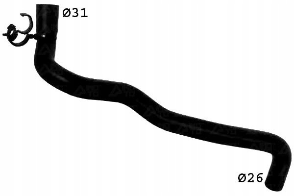 фото №2, Шланг радіатора renault fluence megane iii sceni