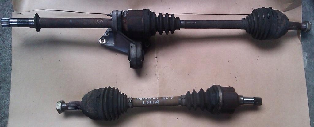 фото №1, Приводной вал правая левая peugeot 807 2.2 hdi