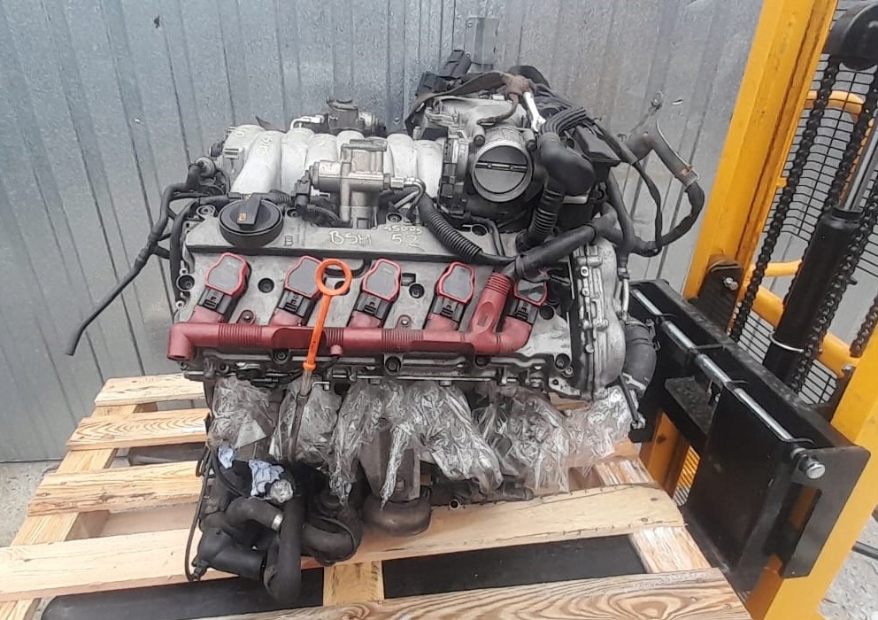 фото №13, Audi a8 s8 d3 a6 s6 c6 двигун kompletny 5.2 fsi v10 bsm 450ps film