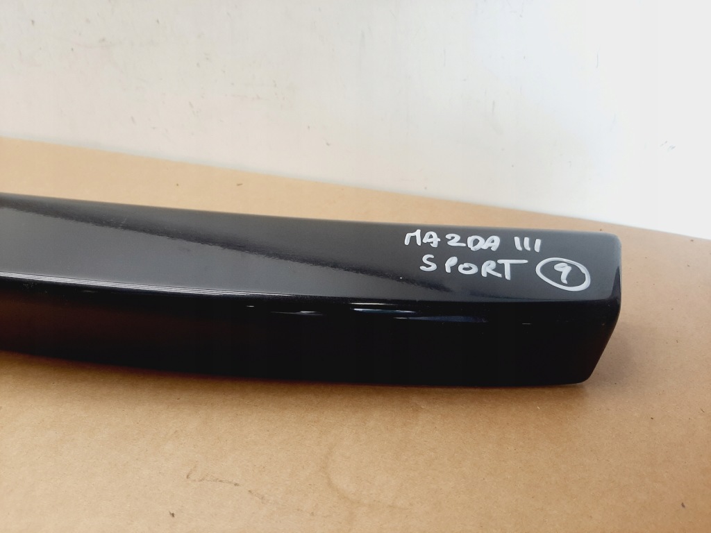 фото №6, Спойлер спойлер крышки задняя багажника sedan mazda iii 3 bk sport 2003-