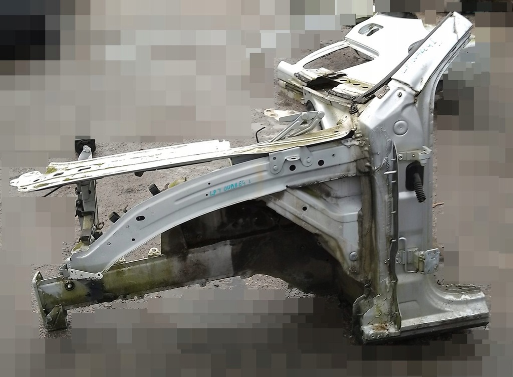 фото №4, Vw touareg i лонжерон чверть ліва передня перед