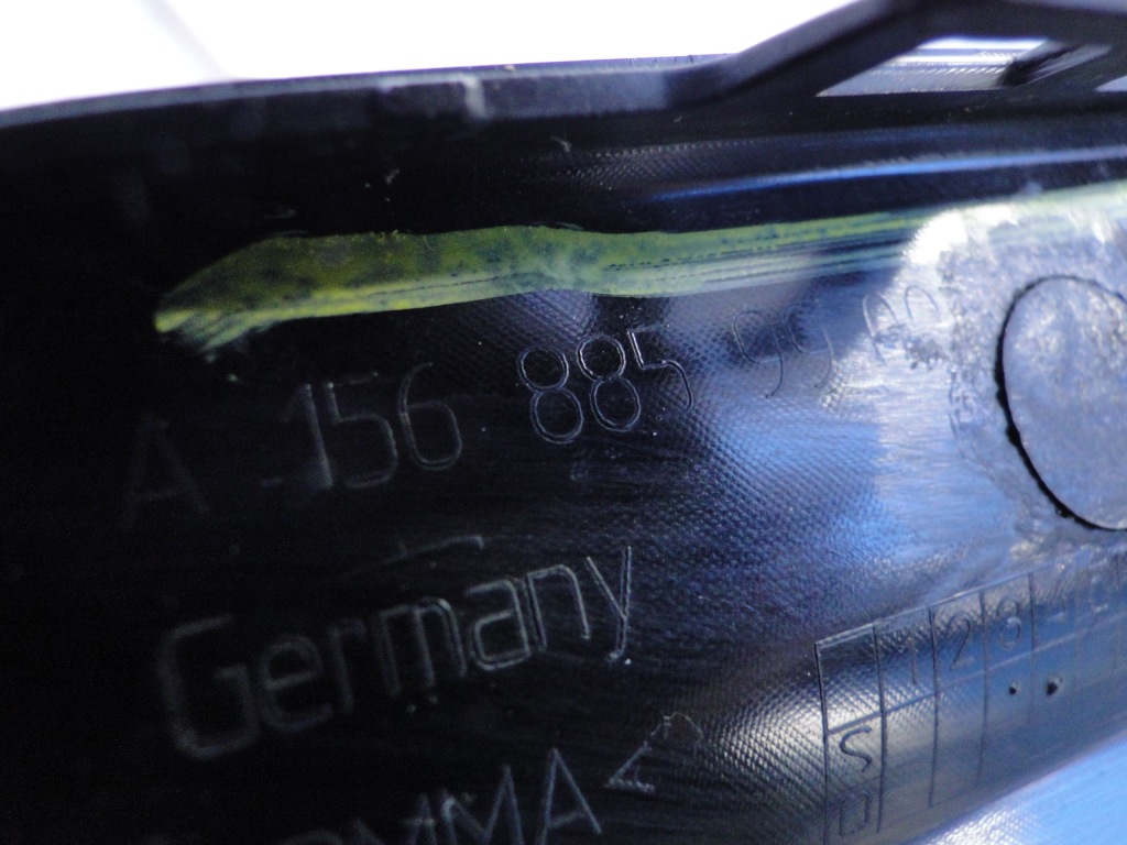 фото №10, Mercedes gla x156 156 lift накладка нижня w бампер передній amg ніч