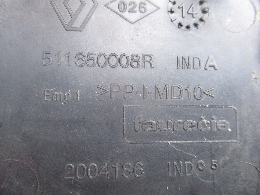 фото №3, Заглушка фаркоп бампера задня renault grand scenic iii 511650008r