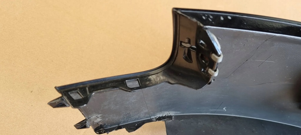 фото №8, Audi a4 b8 lift allroad 2012- бампер перед обшивка бампера лівий