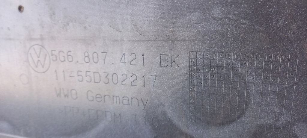 фото №9, Vw golf vii lift r line бампер задня hb pdc