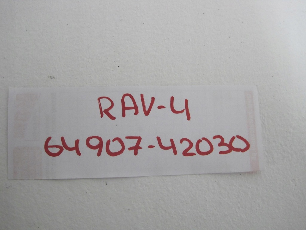 фото №7, Шторка багажника toyota rav 4 64907-42030