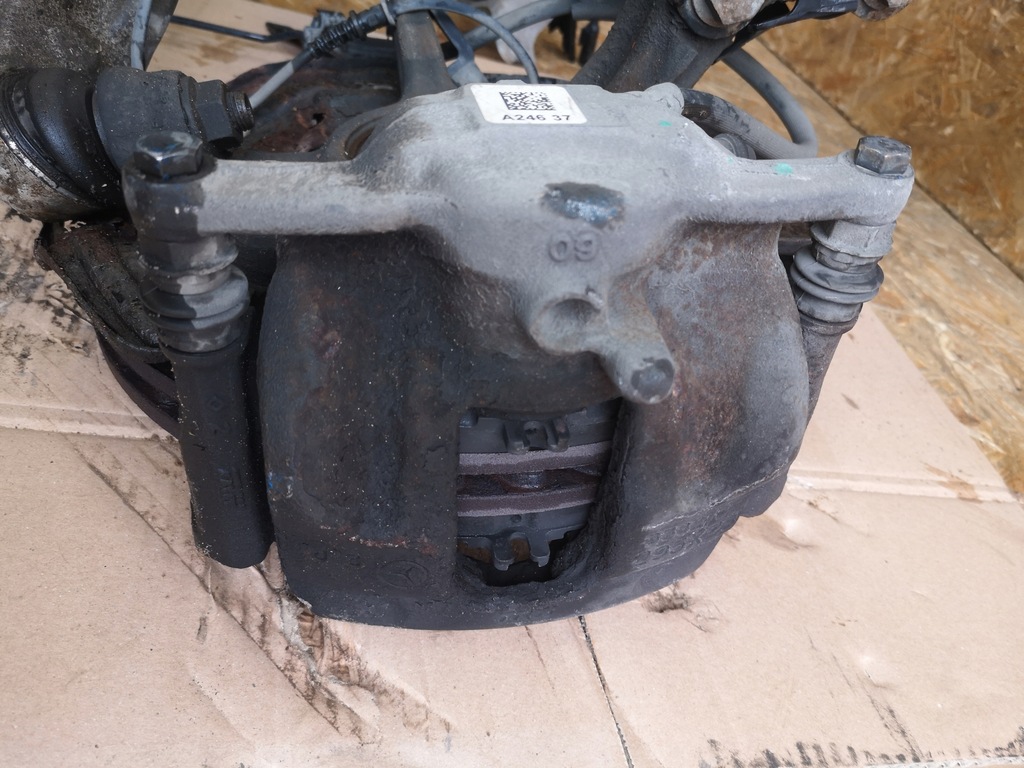 фото №11, Mercedes cla w117 амортизаторна стійка поворотний кулак лівий перед важіль