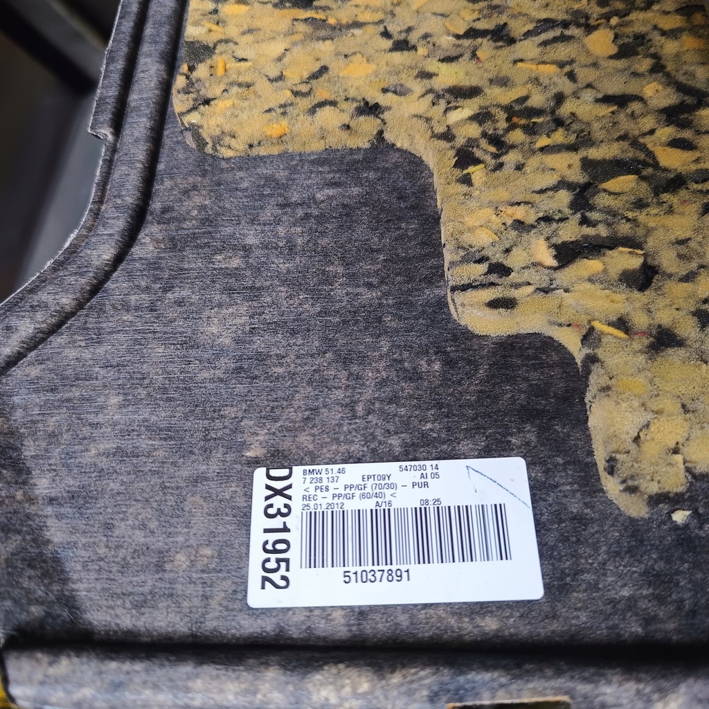 фото №6, Bmw f10 sedan полка задняя задняя с шторка шторка стекло czarna 7238137