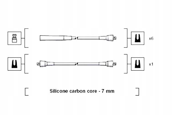 фото №2, Провода зажигания citroen magneti marelli