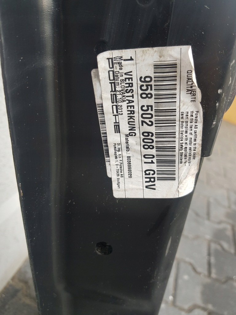 фото №5, Блок двигателя b правый porsche cayenne 7p 95850260801