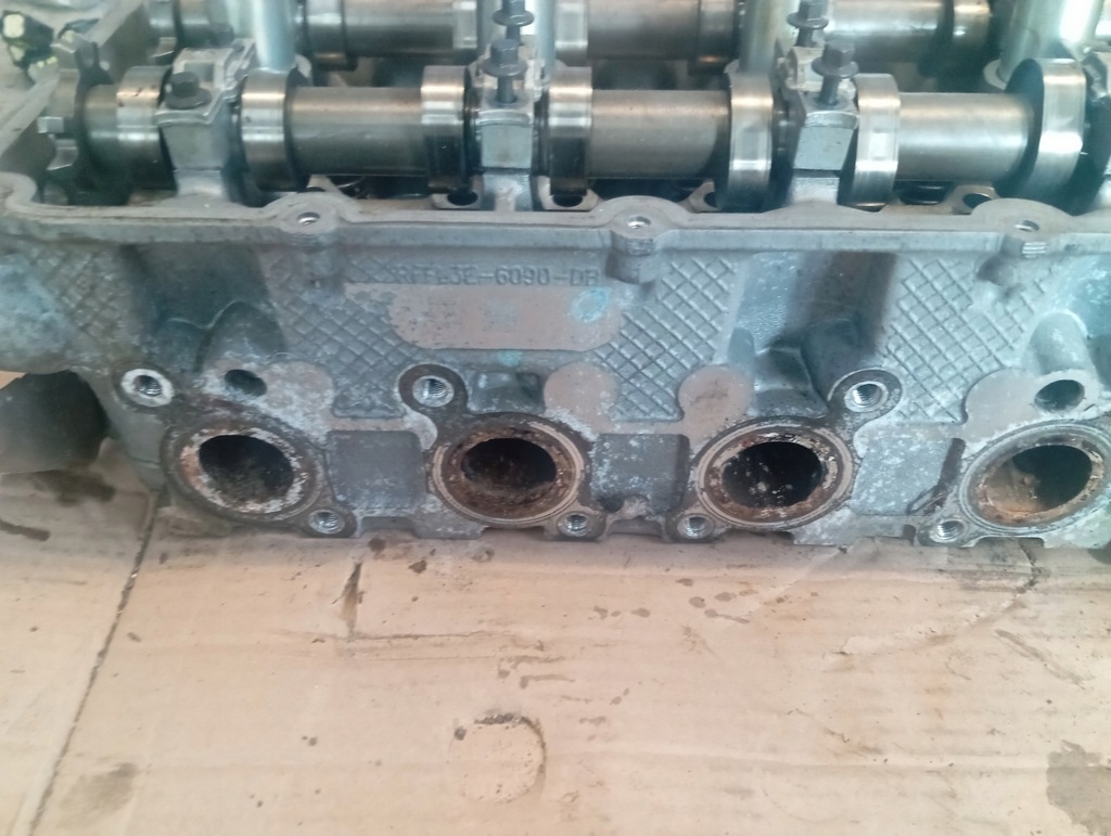 фото №6, Ford f-150 15- 5.0 головка права mustang gt комплектна + вали