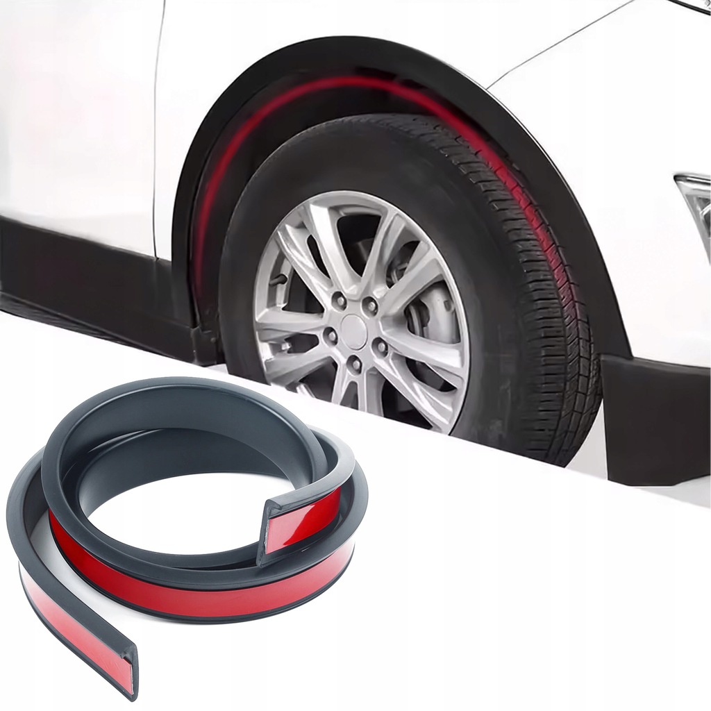 фото №11, Накладка подкрылок молдинг защитная защитная na подкрылок do крыльев 6mx3cm