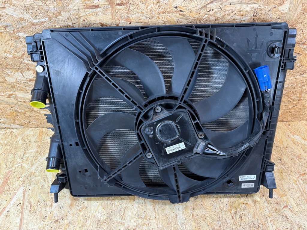 фото №7, Комплект радиатор радиатор вентилятор maserati ghibli m157 3.0d 2013-