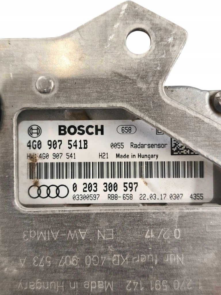 фото №8, Audi a6 s6 c7 4g 2017 ліва сторона радар / датчик distronic