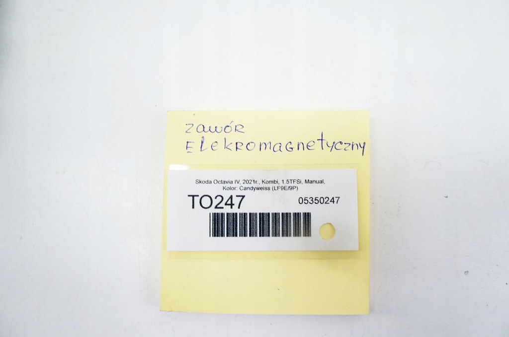 фото №5, To247 skoda octavia iv 1.5tsi клапан электромагнитный 04e906048a