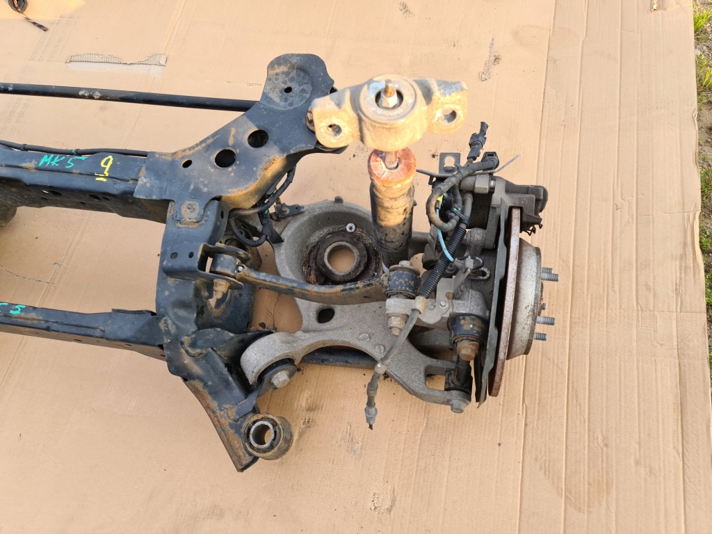 фото №6, Ford mondeo fusion mk5 підвіска задня підрамник oś