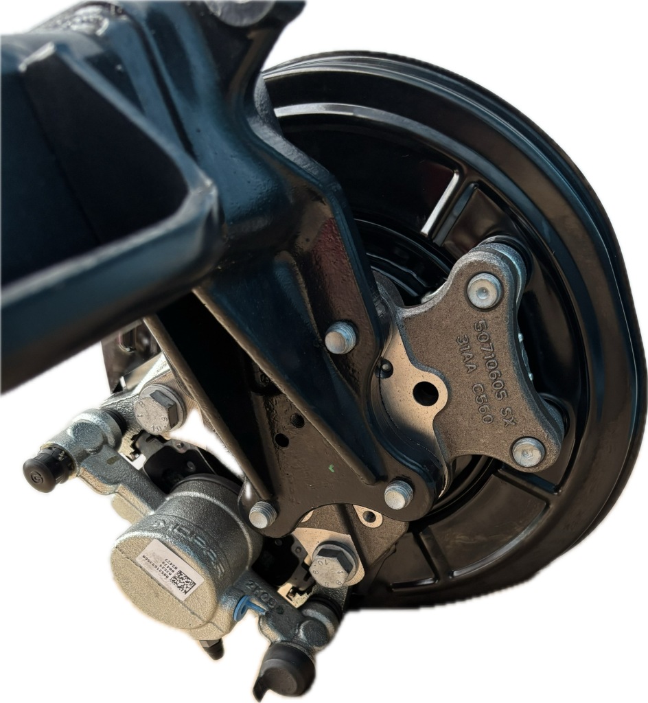 фото №12, Opel movano 22- oś задняя балка подвеска задняя 16 nowa усиленные тормоза