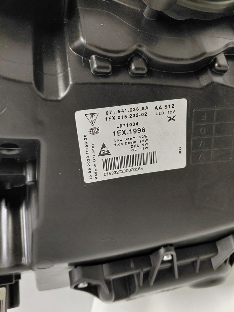 фото №13, Porsche panamera ii 971 matrix лампа правая левая idealne