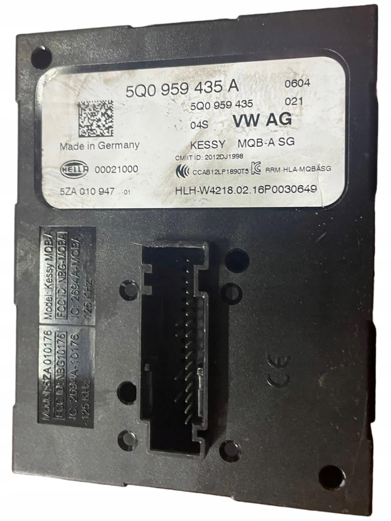 фото №1, Vw golf vii модуль kessy 5q0959435a