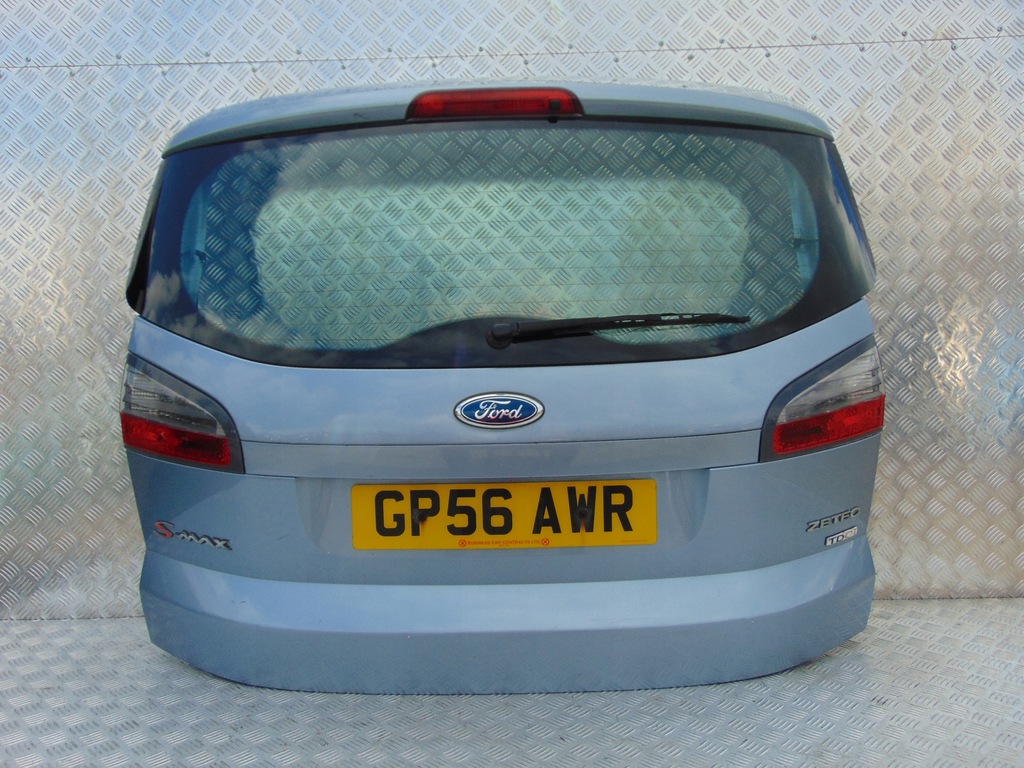 фото №1, Ford s-max кришка багажника задня комплектна скло 06-10