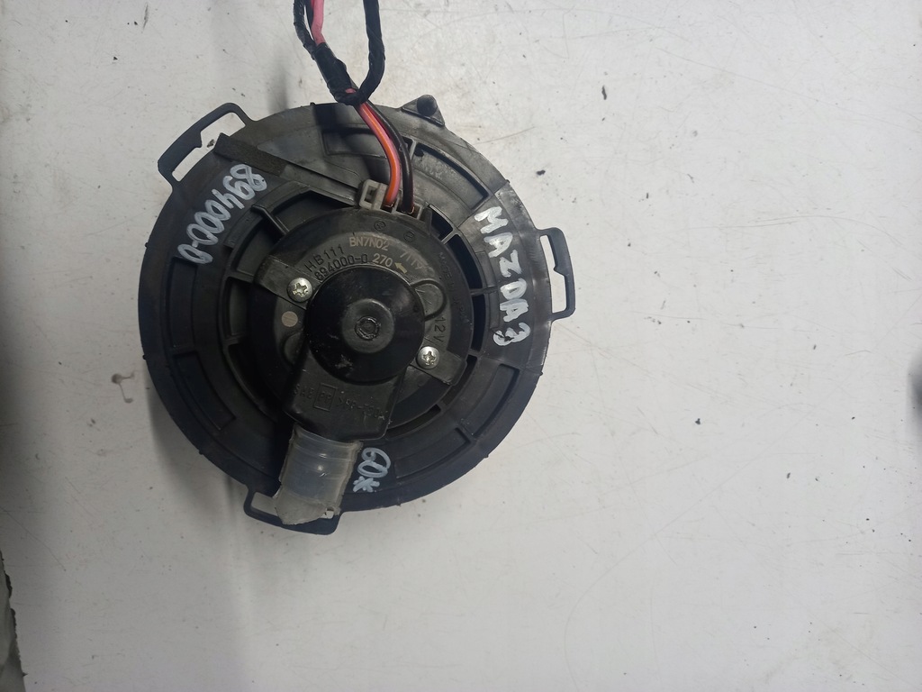 фото №1, Вентилятор повітродувка mazda 3 894000-0