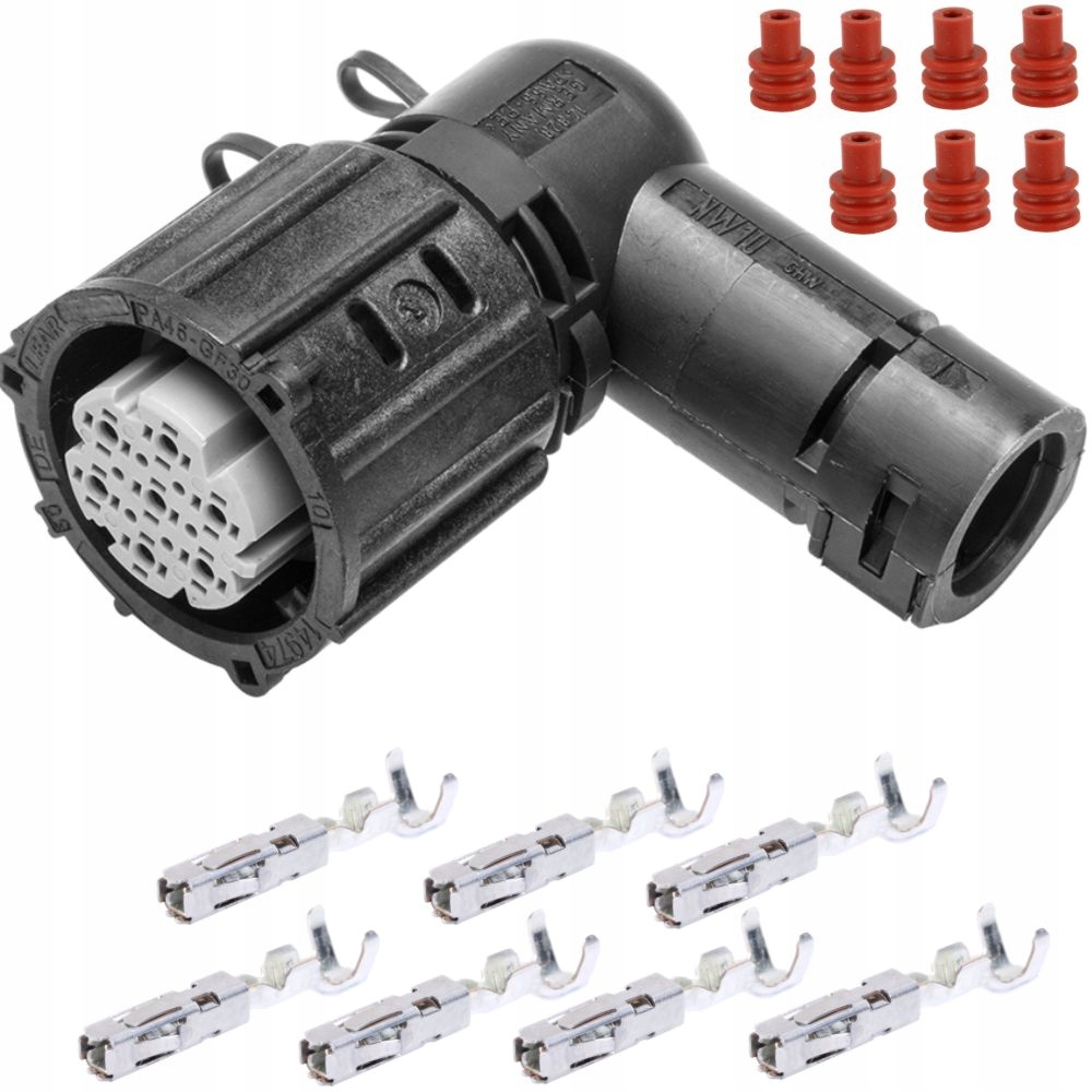 фото №1, Штекер 7-pin кругла