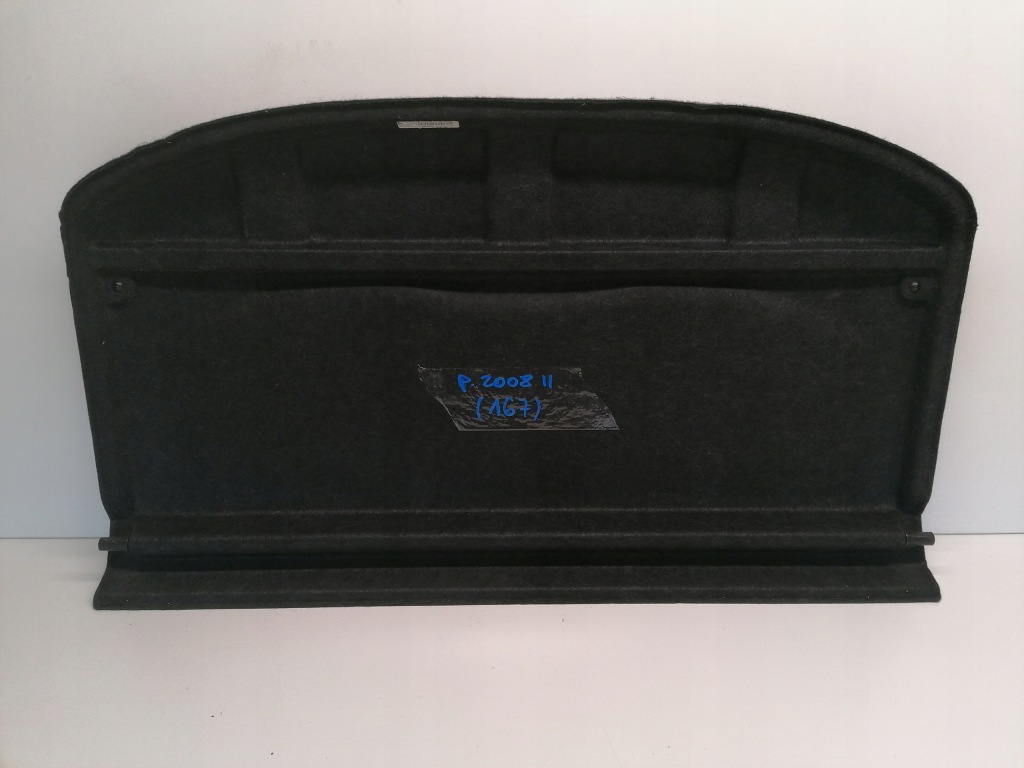 фото №4, Peugeot 2008 ii полиця задня багажника оригінал 2019-