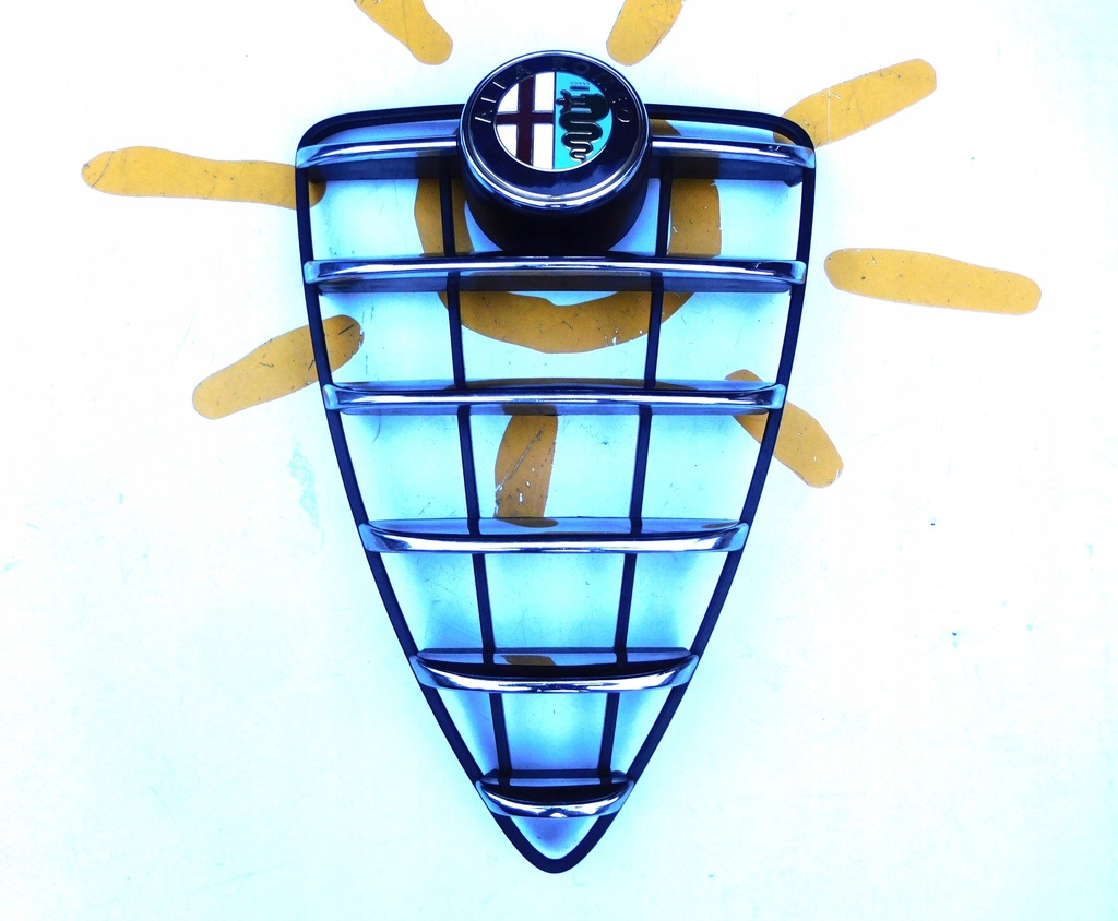 фото №1, Alfa romeo mito решітка радіатора решітка радіатора бампера передній 2008-13r.