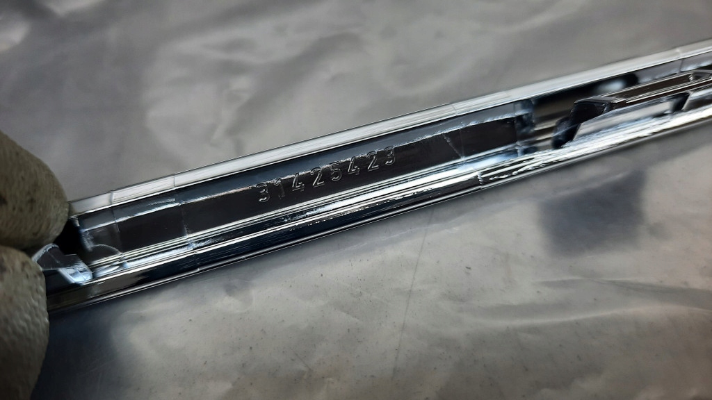 фото №11, Молдинг бампера задня хром volvo s90 v90 xc60 16- 31425423 nowa