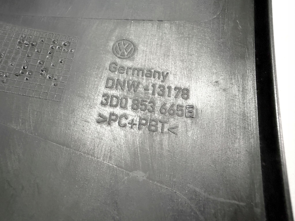 фото №10, Решётка бампера молдинг левая хром, vw phaeton 3d0 , оригинальная