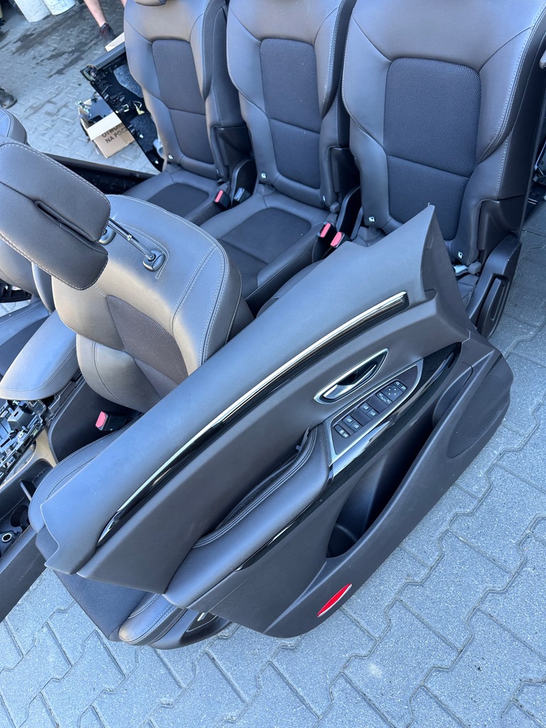 фото №8, Espace v сиденья 7 человек комплект обивка полукожа кожа