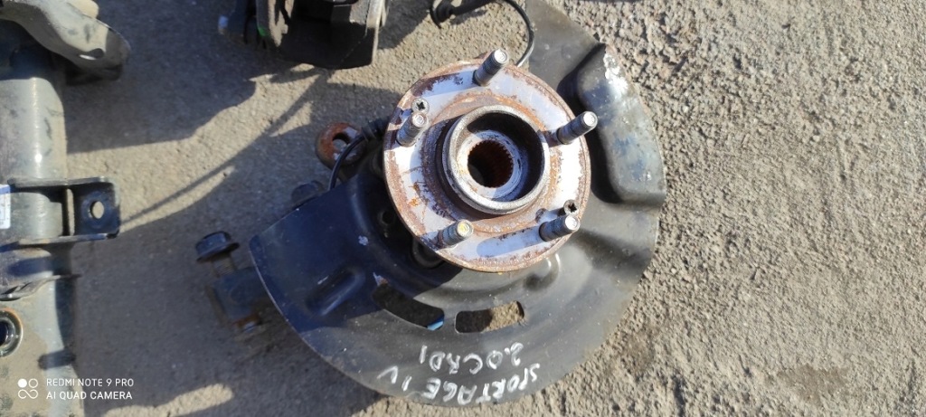 фото №1, Sportage iv поворотний кулак ступиця права 4x4 2.0crdi