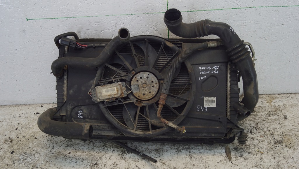 фото №14, Ford transit mk 7 радіатор wody вентилятор