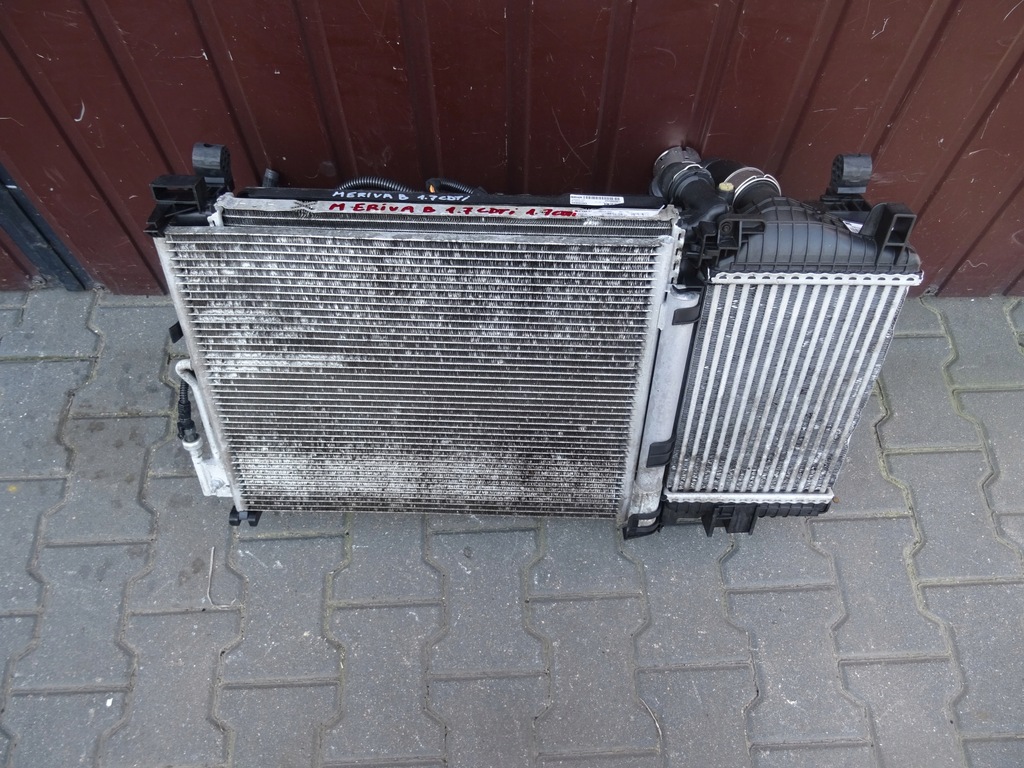 фото №5, Комплект радиатор 1.7 cdti opel meriva b
