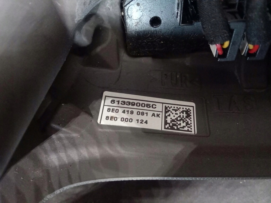 фото №16, Воздуховод подушка безопасности a4 b6 8e0419091ak 8e0880201ab