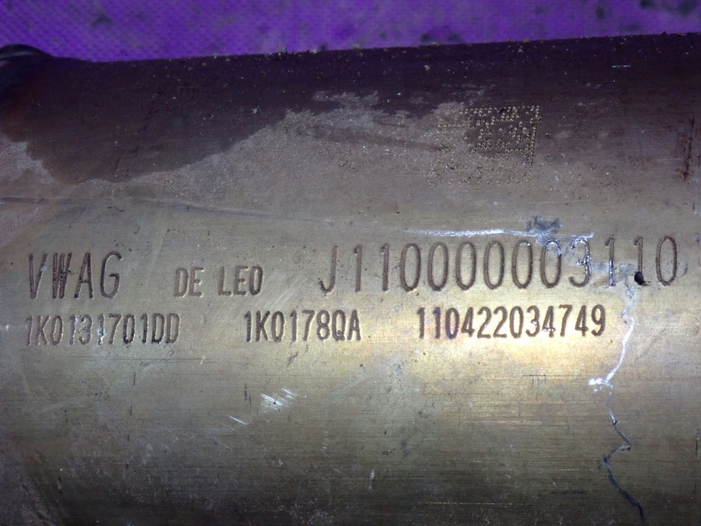 фото №6, Skoda fabia ii 1,2tsi cbza 86km катализатор 1k0131701dd