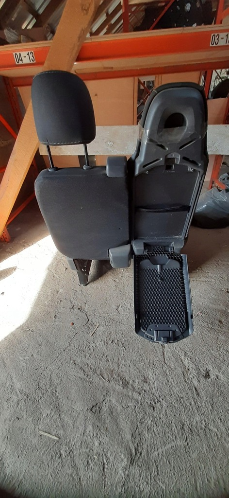 фото №10, Сиденье лавка заднее сиденье левый перед левая передняя uk renault trafic iii