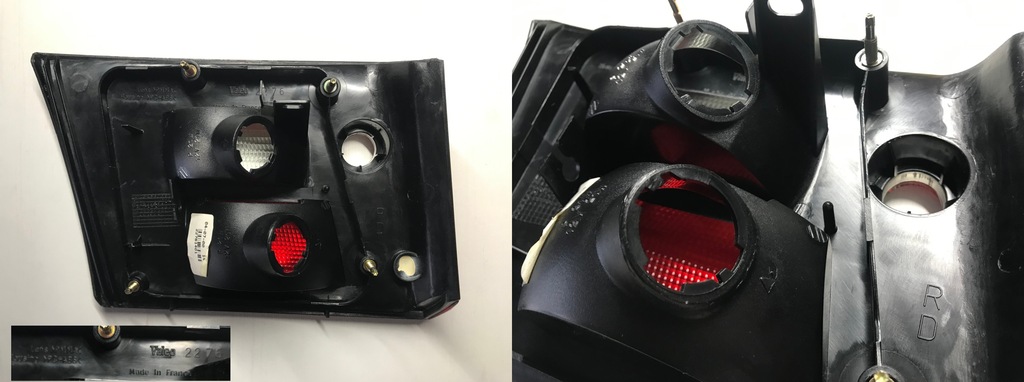 фото №9, Toyota carina e liftback lift 1996-1998 лампа w кришка правий задня оригінальний номер valeo