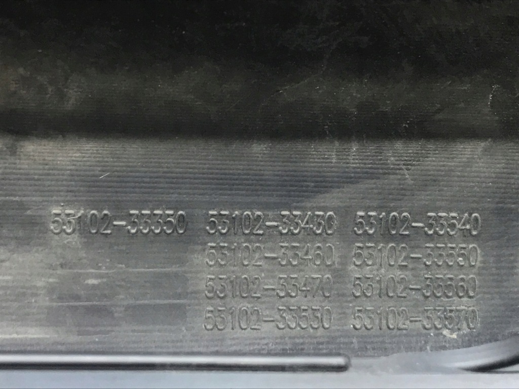 фото №12, Решітка w бампер передній toyota camry viii 8 lift 21- 53102-33350