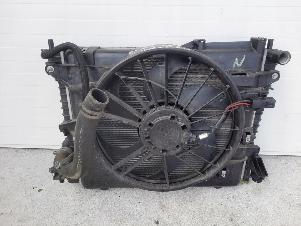 фото №6, Mustang v 3.7 10-14 комплект радиатор вентилятор