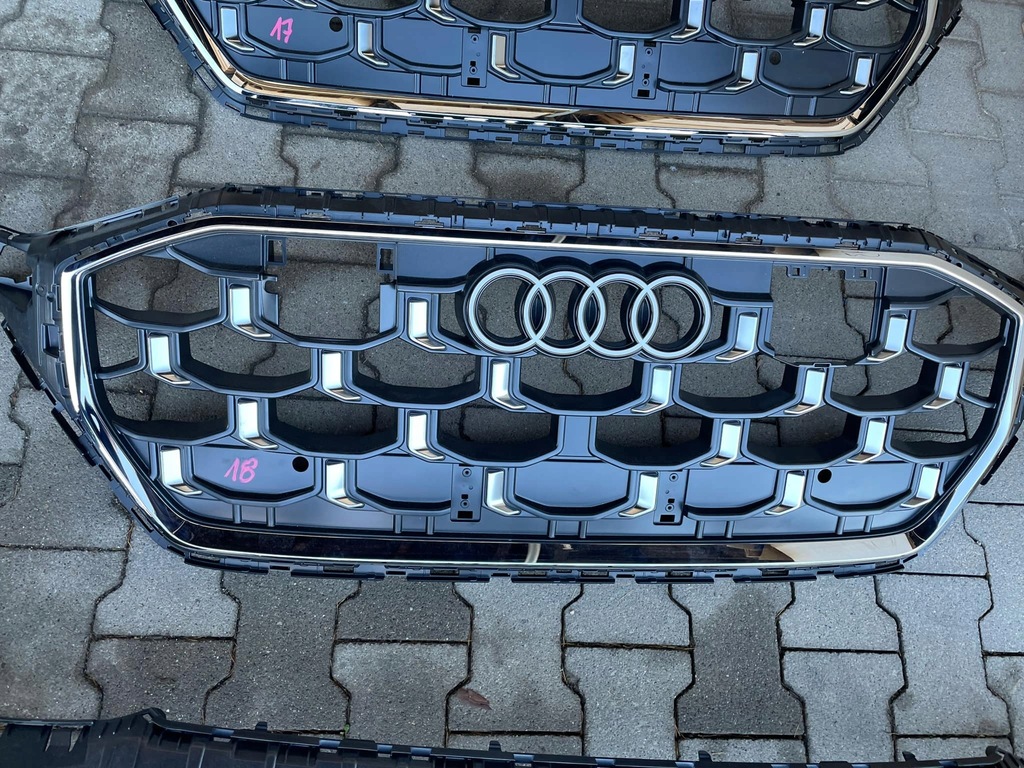 фото №8, Audi q8 sq8 решётка радиатора решётка радиатора хром ru6 4m8853651bs