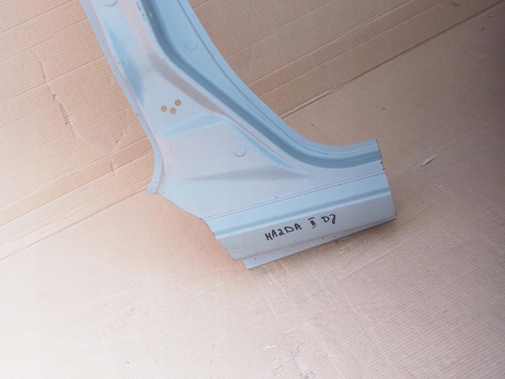 фото №9, Порог обшивка правый блок двигателя b mazda 2 ii dj 14-19