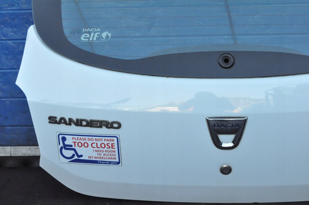 фото №6, Dacia sandero ii крышка багажника багажника задняя задняя