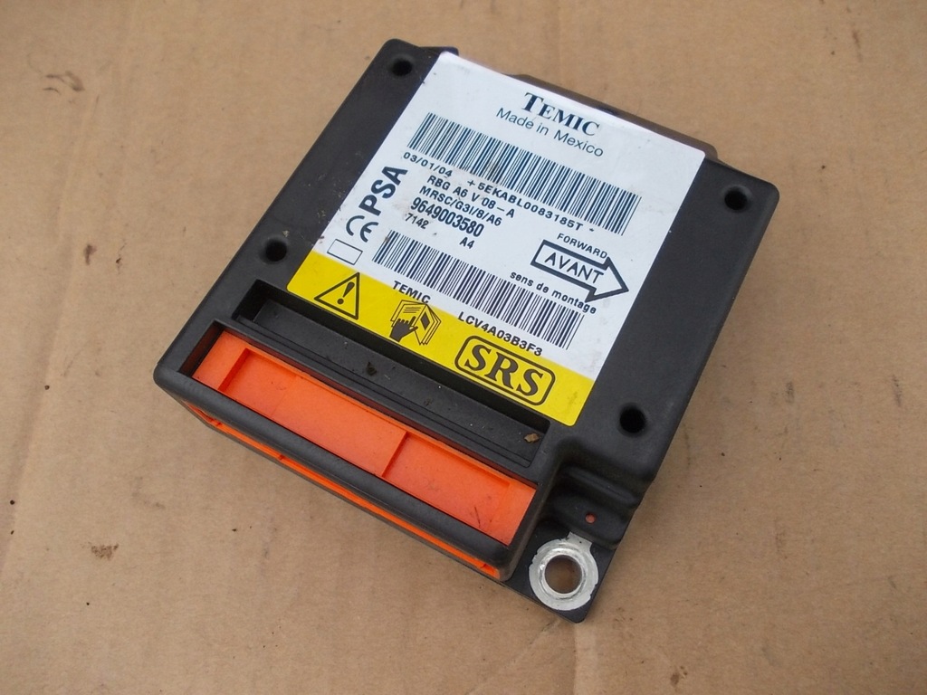 фото №1, Модуль подушка безопасности citroen c2