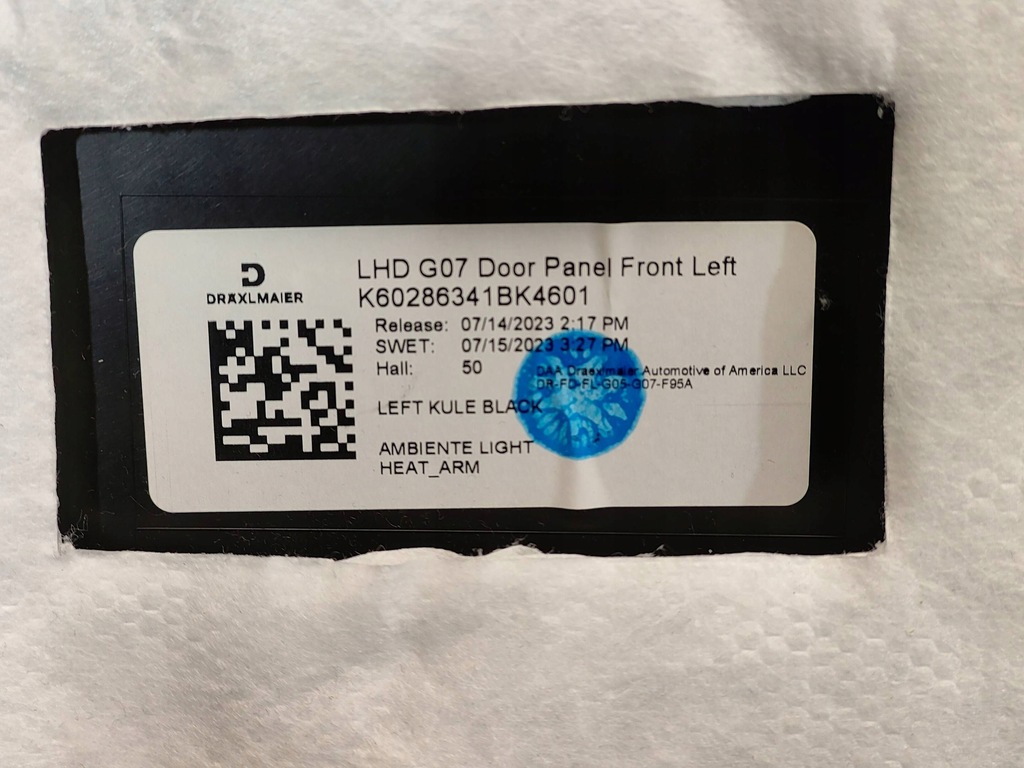 фото №16, Обшивка обшивки обивка дверь bmw x7 g07 bowers & wilkins led merino