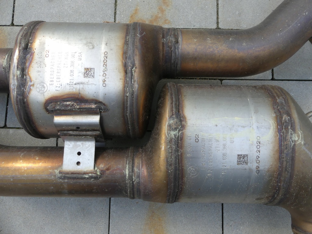 фото №10, Bmw x3m f97 x3 g01 гаситель выхлоп m sport