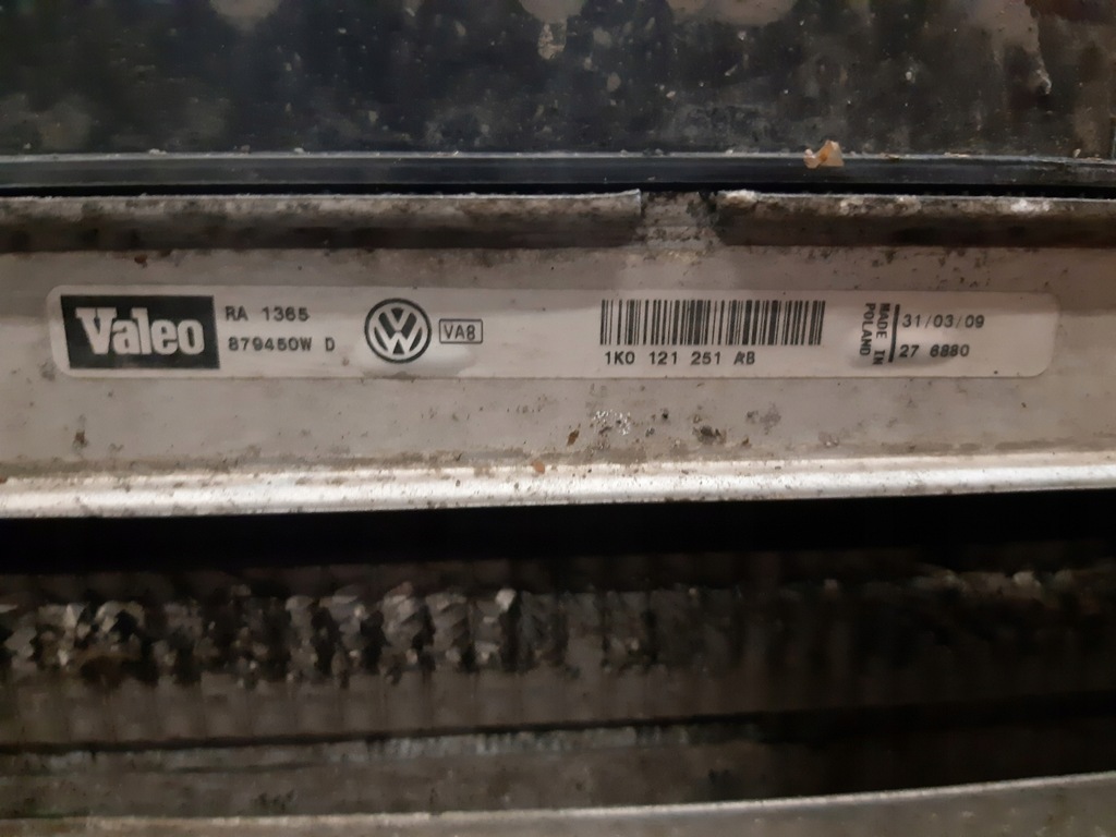 фото №8, Audi a3 8p 2.0 tdi радиатор wody вентилятор комплект