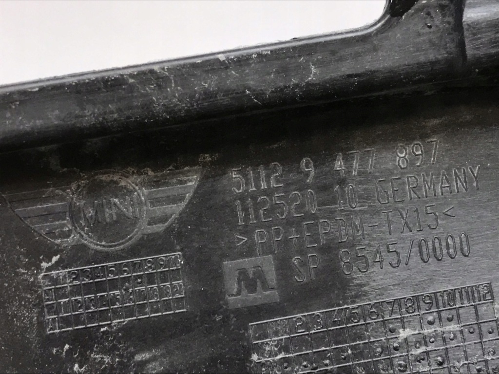 фото №10, Mini countryman f60 накладка дифузор задня 9477897