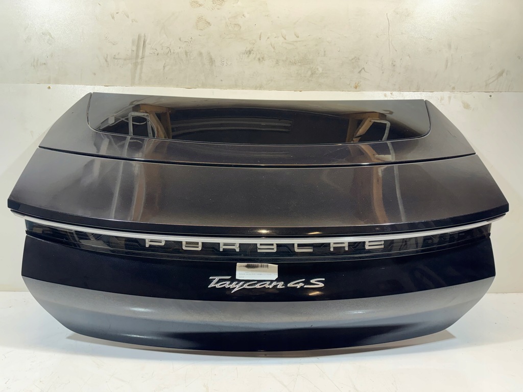 фото №10, Крышка багажника багажника комплектная porsche taycan накладка спойлер