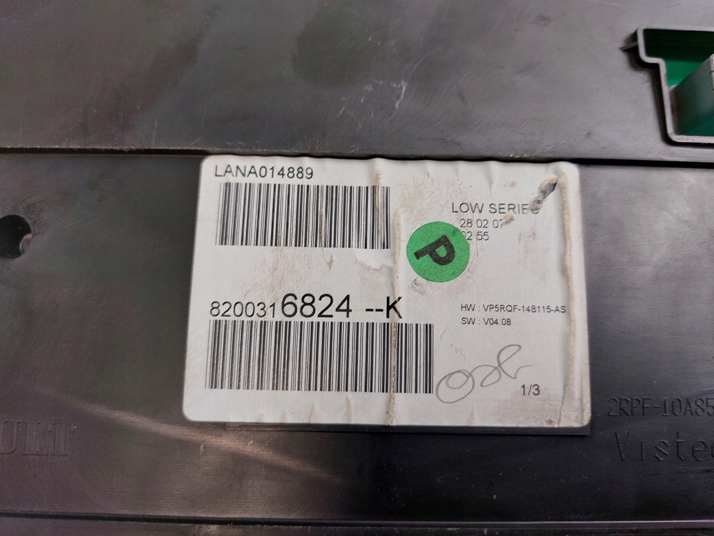 фото №7, Лічильник прилади renault clio iii 1.2 16v